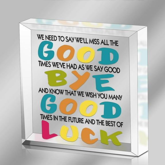 Farewell Gifts for Coworker, Coworker Leaving Goodbye Gifts, Going Away Gifts for Friends, New Job Gifts for Women, Funny Office Decor for Desk Cubicle Home Decorations