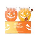 thumbnail image 2 of Fiudx Ofertas Del Día Juego De Máscara De Labios De Miel De Calabaza De Halloween Para Desvanecer Las Arrugas De Los Labios Día Y Noche Hidratante 0,56 Oz X 2 Uds, 2 of 6