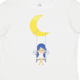 thumbnail image 4 of Inktastic Stardust Fairy, Cute Fairy, Fairy on a Swing, Moon Girls Toddler T-Shirt, 4 of 5