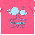 thumbnail image 4 of Inktastic My Great Aunt Whale-y Loves Me Boys or Girls Toddler T-Shirt, 4 of 5