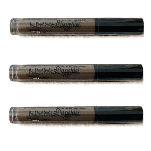 Pack of 3 NYX Lip Lingerie Liquid Lipstick, Scandalous LIPLI13