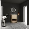 thumbnail image 2 of 24" Freestanding Bathroom Vanity with Ceramic Basin | Ergonomic Design for Comfort | Pre - drilled for Single - Handle Faucet, 2 of 6