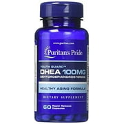 Puritan's Pride Dhea 100 Mg-60 Capsules, 60 Count