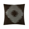 thumbnail image 2 of Lanco Kendra Geometric 8-Piece Reversible Comforter Set, Brown, Queen, 100% Polyester & Fill, 2 of 4
