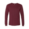 thumbnail image 2 of Unisex Jersey Long-Sleeve T-Shirt HEATHER CARDINAL M, 2 of 3