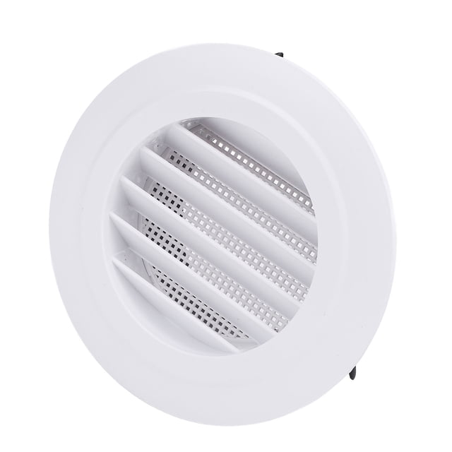 Vent Cover, Versatile Vent Louver Grille Cover 4 Inch Round for Bathroom