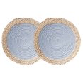 thumbnail image 1 of LOLIPPYY 2Ud Mantel De Tejido Con Borlas Claro Ideal Para Y Aislamiento, 1 of 8