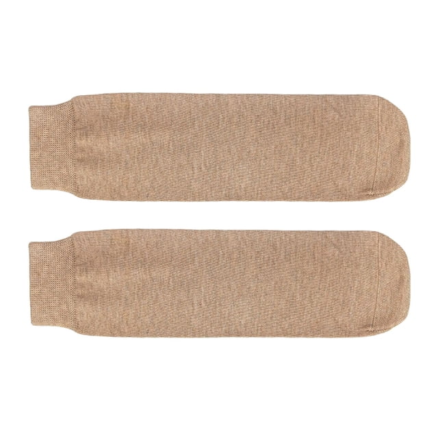 2 piezas de calcetín protésico, protección cómoda, calcetines de algodón elástico grueso para amputados, calcetines para muñón para hombres y mujeres, Color de piel 30cm Baoblaze calcetín protésico