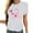 White, variant on Sexlip Breast Cancer Shirts for Women Breast Cancer Awareness Shirt Cancer Care Gifts Short Sleeve Tee Top October White XXL