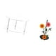 thumbnail image 5 of Mesa Auxiliar Acrílica Con Forma De Girasol Y Portarrollos De Papel. Mesita De Noche Compacta Para Sala De Estar, Baño Y Hogar. Fácil Montaje. Estante Vertical Antideslizante., 5 of 8
