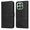 Black, variant on Wallet Phone Case for Honor X6B 4G with Card Holder and Stand Function Brown