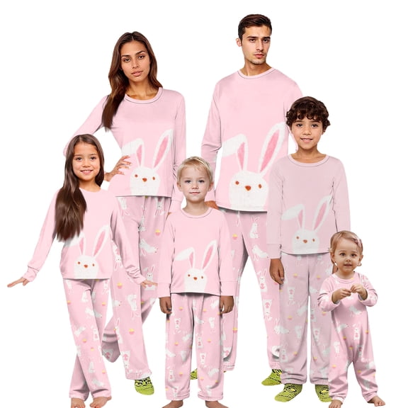 Easter Matching Pajama Set for Family Easter Matching Pajama Set Easter Matching Pj Set Family Easter Matching Holiday Pajamas for Family, Easter Holiday Pajama Sets, 12 Months