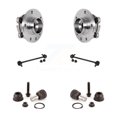 thumbnail image 1 of Transit Auto Front Hub Bearing Assembly Suspension Lower Ball Joint and Sway Bar Stabilizer Link Kit for Car 2017 Jeep Compass MP body code - Left Right Side (Driver Passenger) K7T-109252, 1 of 11
