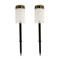 thumbnail image 2 of Flmtop 2Pcs Outdoor Cemetery Ritual Waterproof Candle Lamp Solar Powered Eletric Light, 2 of 7