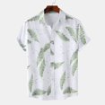 thumbnail image 2 of XDZJLR Mens Shirts for Short Sleeve Button Down Tropical Summer Beach Shirts for Men, 2 of 7
