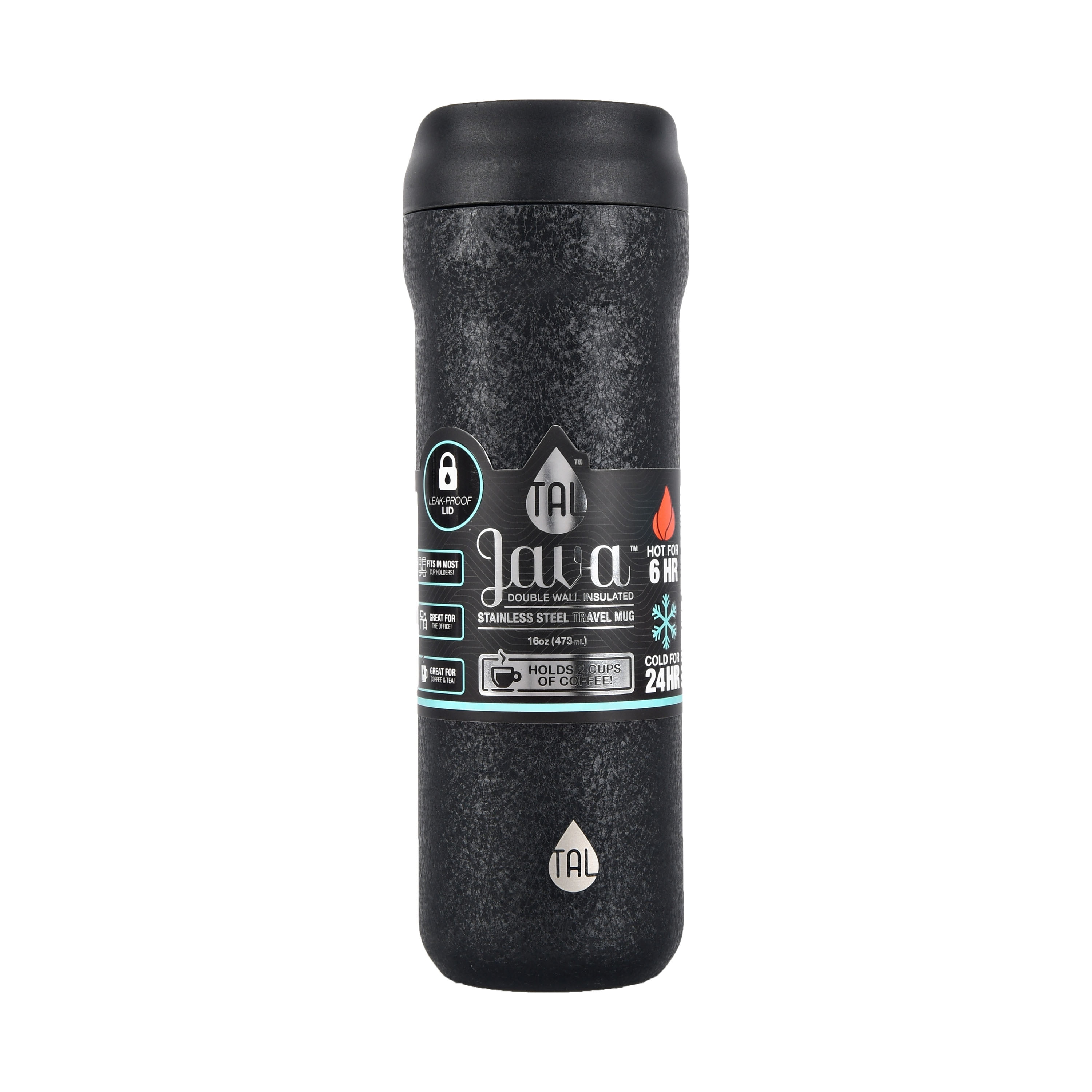 Tal 16 Ounce Java Travel Mug Stainless Steel Double Wall Insulated