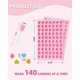 thumbnail image 2 of Heart Shaped Silicone Gummy Candy Molds 2 Pack with 2 Droppers, Mini Heart Shaped Chocolate Molds, Non-stick Food Grade Ice Cube Tray for Hard Candy, 2 of 2
