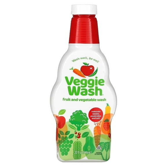 Citrus Magic, Veggie Wash, Fruit and Vegetable Wash Refill, 32 fl oz Pack of 3