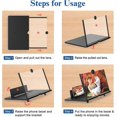 thumbnail image 4 of 16" Screen Magnifier for Cell Phone - 3D HD Magnifying Projector Screen Enlarger Expanders for Movies, Videos and Gaming Smartphones, 4 of 4