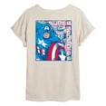 thumbnail image 2 of Marvel Captain America - Comic Book - Women's Oversized Graphic T-Shirt, 2 of 4