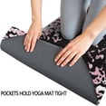 thumbnail image 3 of Black and Pink Of Leopard Print Hot Yoga Mat Towel Non Slip for Hot Yoga - Quick-Drying Yoga Mat Cover with 4 Corner Pockets with Travel Bag - Hot Yoga Towel Non Slip 70"x26", 3 of 6