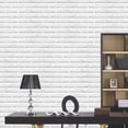thumbnail image 2 of 3D Brick Wallpaper Self-Adhesive Foam wall stickers Kids Room Kitchen Bedroom Decor Wallpaper (11.8" - 23.6" ), 2 of 5