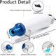 thumbnail image 2 of Mini Heat Gun220V Embossing Heat Gun for DIY,Heat Air Gun for Screwdriver Set Tools or Heat Shrink Tubing Thermosetting Heat Shrink Tube., 2 of 5