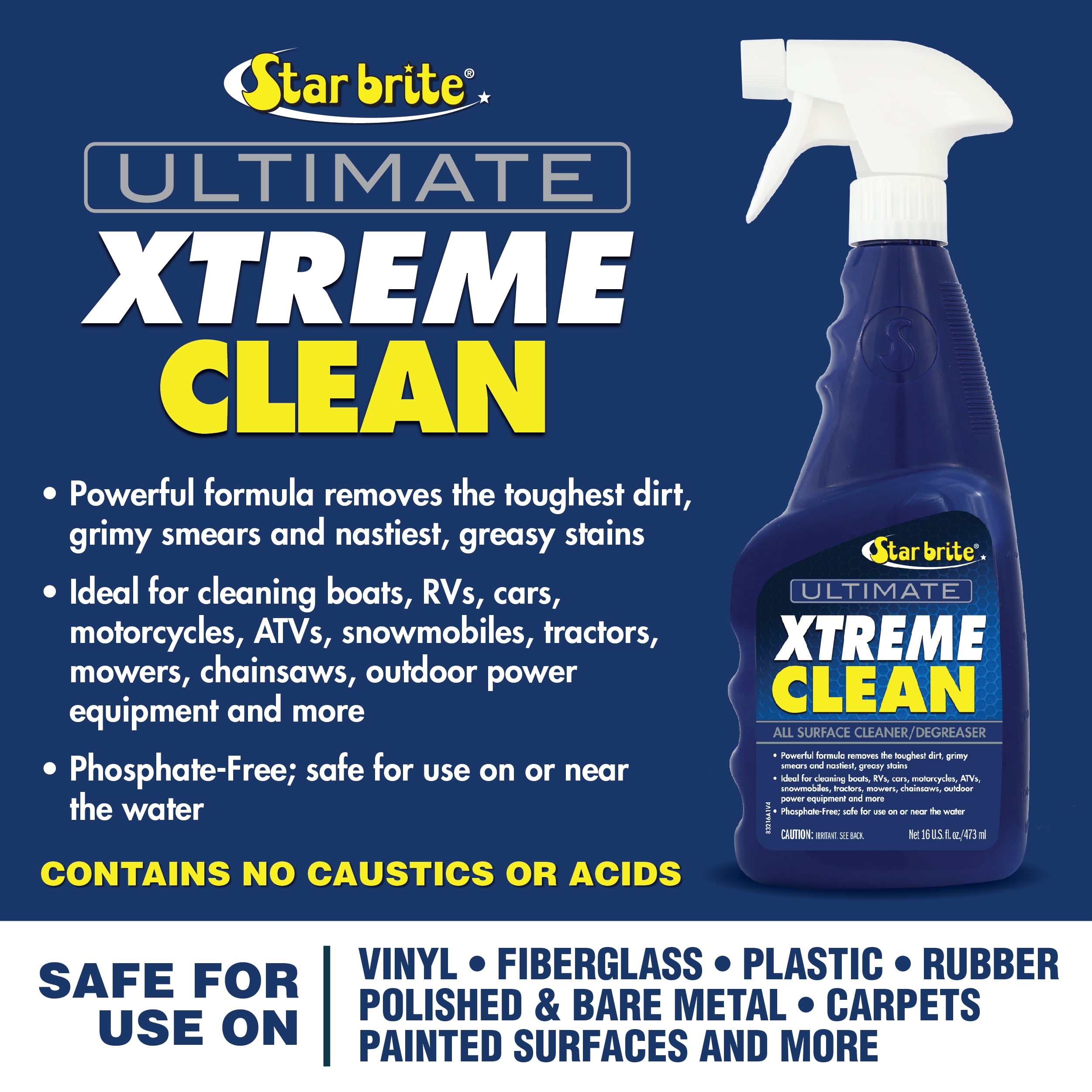 Star brite Ultimate Xtreme Clean - All-Surface Cleaner, Degreaser