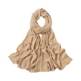 thumbnail image 2 of VV AVEORS Women Lightweight Chiffon Scarf Breathable Solid Color Long Trendy Fashion Smooth Scarves Shawls Wrap Complexion, 2 of 3