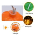thumbnail image 3 of Yeacher 10FT 20LEDs Halloween String Lights Smiley Pumpkin Shaped Decorative Hanging Lights Waterproof LED Pumpkin Lights Battery Operated 2 Modes Pumpkin Spooky Lights, 3 of 8