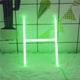 thumbnail image 5 of Letter Neon Lights, LED Neon Night Light Neon Lights Wall Decorative Night Light for Kids Bedroom Battery USB Operated Green, 5 of 8