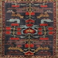 thumbnail image 1 of Ahgly Company Machine Washable Indoor Square Traditional Brown Area Rugs, 6' Square, 1 of 7