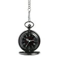 thumbnail image 1 of MasteelfCA NICERIO Pocket Watch Roman Pattern Steampunk Retro Vintage Quartz Roman Numerals Pocket Watch (Black), 1 of 8