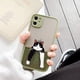 thumbnail image 1 of Funda de teléfono de gato de varios estilos para iPhone 13, 12, 11, 14 Pro Max, 12, 13 Mini, 14 Plus, SE 2020, 8, 7 Plus, X, XS, XR, fundas traseras a prueba de golpes, 1 of 4