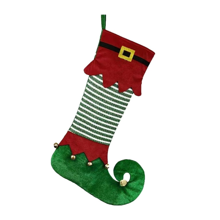 Christmas Boots Reused Increase Atmosphere Decorate Christmas Decoration  Candy Boots for Gifts