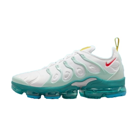 Men's Nike Air Vapormax Plus White/Siren Red-Mint Foam (DQ7645 100) - 9