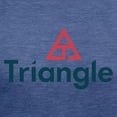 thumbnail image 3 of CafePress - Triangle Logo T Shirt - Womens Tri-blend T-Shirt, 3 of 4