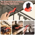 thumbnail image 5 of Pakyozj 8Pcs Nylon Cleaning Brushes, Bristles Scratch Brush Set, Nylon Bristle Brushes Small Cleaning Brushes for Daily Cleaning Dirt Removal, 5 of 7