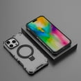 thumbnail image 2 of Case for iPhone 15 Plus,Grating Antiskid [Built-in Kickstand] Magnetic Rotate Ring Holder Heavy Duty TPU+PC Shockproof Protect Phone Case for iPhone 15 Plus,6.7 Inch 2023 (Gray), 2 of 11