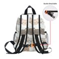 thumbnail image 5 of FORMRS Kids School Backpack with Front Zippered Pocket 12" Student Travel Daypack, Light Gray Cat Pattern, 5 of 6