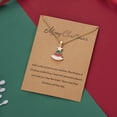 thumbnail image 2 of Fiudx Collar Navideño, Pulsera y Muñeco de Resina, Joyería de Moda para Mujeres y Hombres, Ideal para Fiestas, Banquetes, Ideal para Todas Las Edades, Diseño Hecho a Mano En 46 Cm., 2 of 3