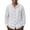 White, variant on Dagugfen Cotton Button down Shirts for Men Hoodie Long Sleeve Lightweight Vacation Beach Breathable Shirts