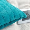 thumbnail image 5 of Home Soft Things Super Soft Decorative Pillow Covers, Set of 4, 20x20 inches, Tile Blue, 5 of 11