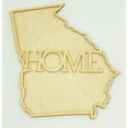 thumbnail image 1 of 1 Pc, Large 1/4 Inch Thick Georgia State Cutouts w/"Home" Great For Quick & Easy Project Making, 1 of 3
