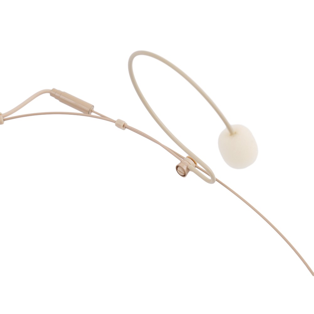 Headset Mic Headworn Microphone Double Earhook for Sennheiser Wireless