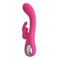 thumbnail image 3 of Pretty Love Novak Handle Rabbit Vibrator, Pink, 3 of 6