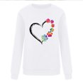 thumbnail image 4 of Qiopertar Haut à Col Rond pour Femmes Mode Décontractée, Impression Personnalisée Coupe Ample, Manches Longues en Solde Livraison Gratuite à Moins de 5$ jusqu'à 90% de Réduction, 4 of 4
