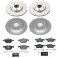 thumbnail image 2 of Power Stop Front and Rear Euro-Stop ECE-R90 Certified Brake Pad and Rotor Kit ESK7635 Fits 2007 Volvo S40, 2 of 4