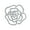 Silver-Tone, variant on Womens Large Fashion Statement Rose Flower Brooch Pin with Sparkling Crystals Silver Tone