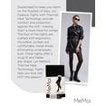 thumbnail image 7 of MeMoi Blackout Thermal Heat Opaque Tights - Womens - Female (Small/Medium, Black), 7 of 7